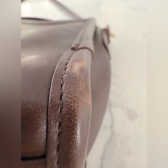 Coach vintage shoulder bag in mahogany 9870 - Picture 13 of 14